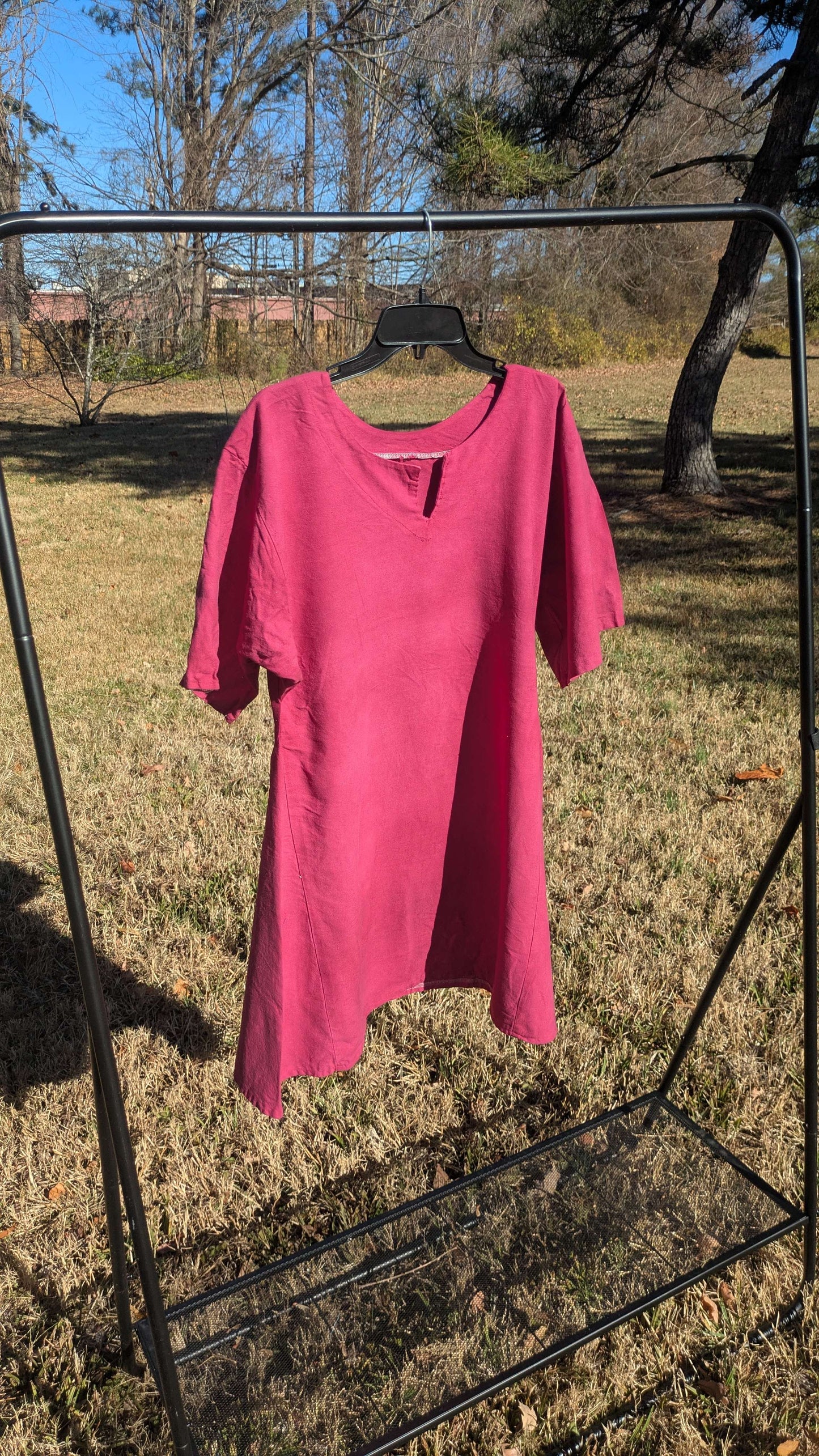 Solid Two-Gore Tunic