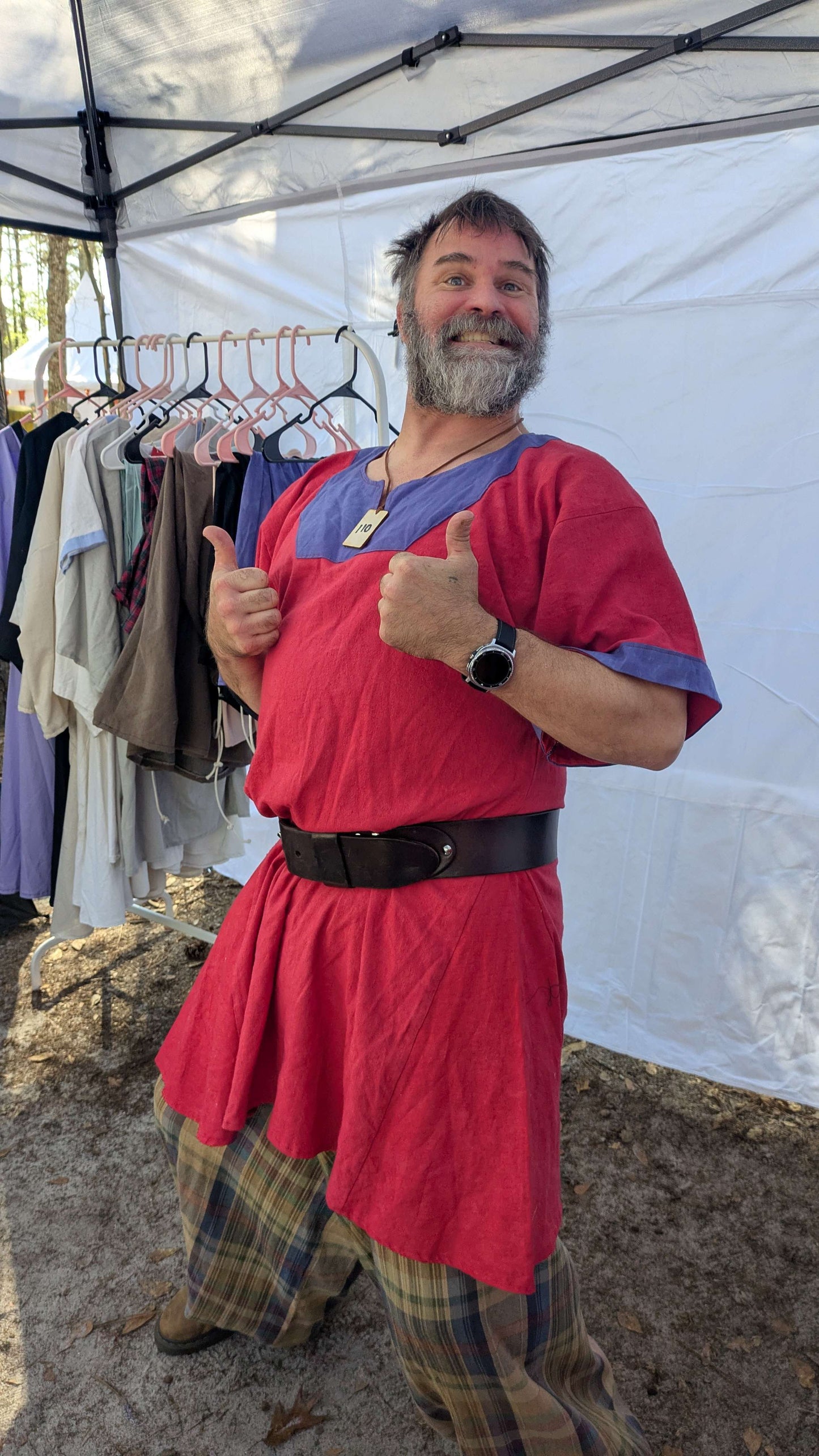 Two Color Two-Gore Tunic
