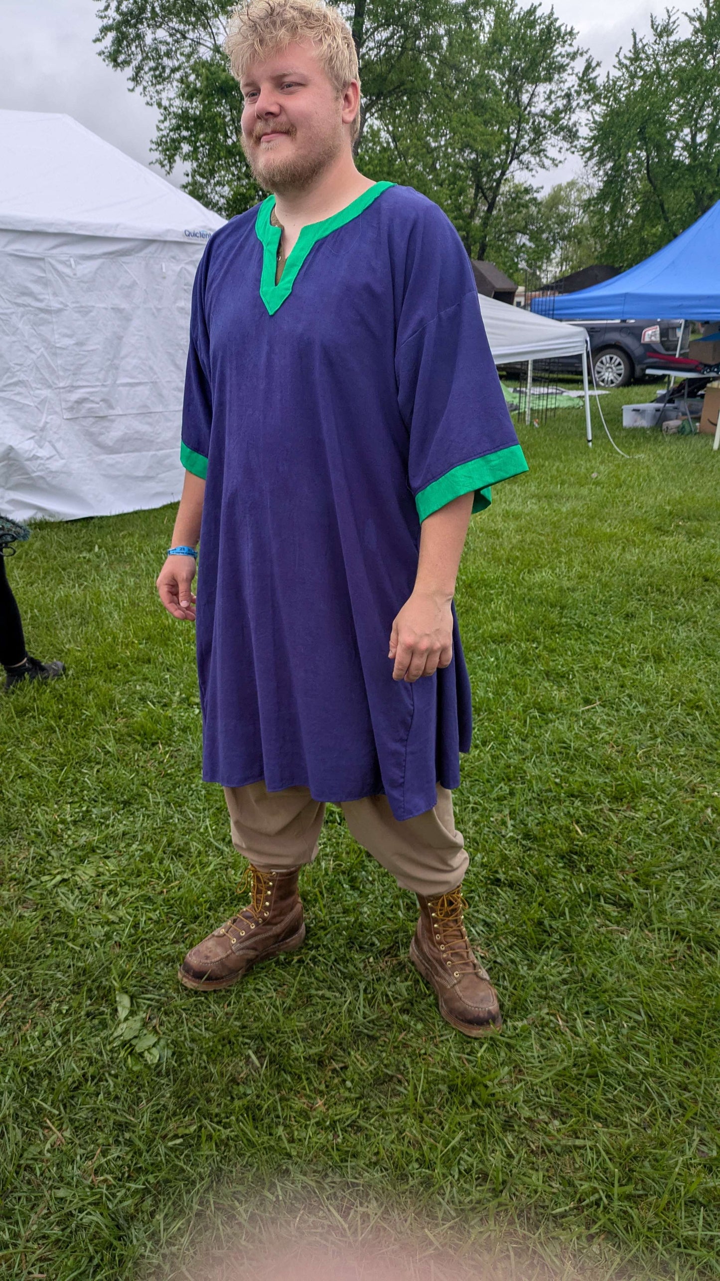 Two Color Two-Gore Tunic